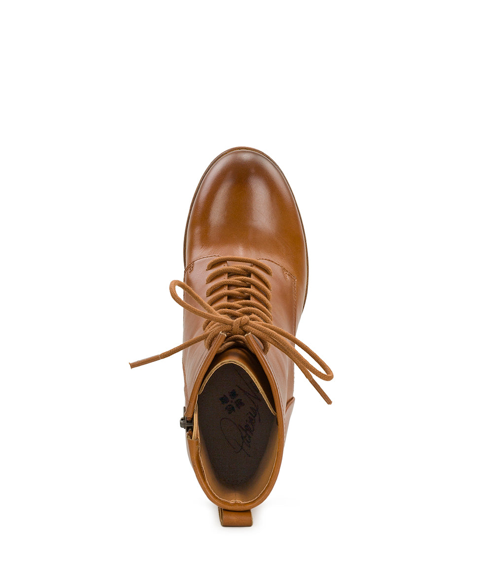 Female - Sicily Boot, Tan - Burnished Leather - by Patricia Nash - View 5 of 6