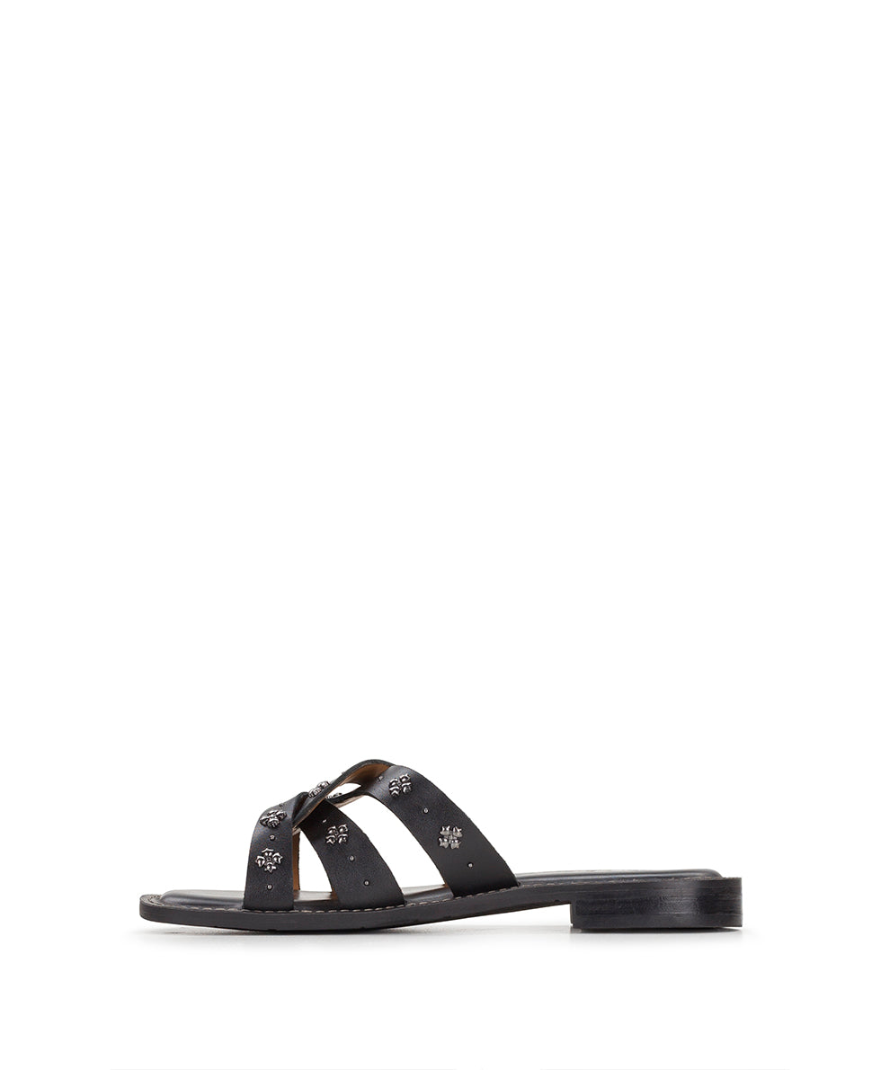 Female - Felicita Sandal - Floret Studded - Black - by Patricia Nash - View 3 of 6