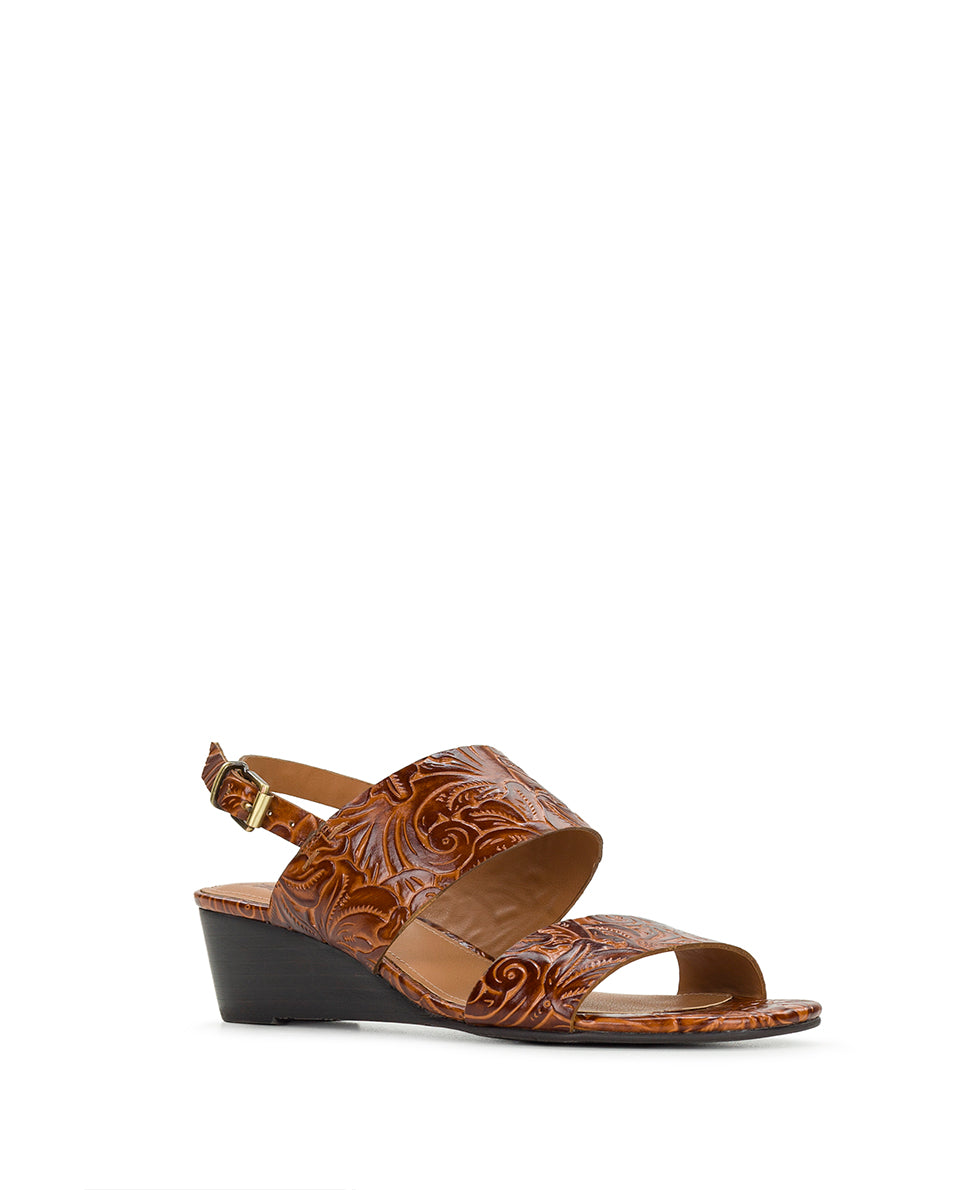 Female - Mirella Wedge - Tooled - by Patricia Nash - View 1 of 6