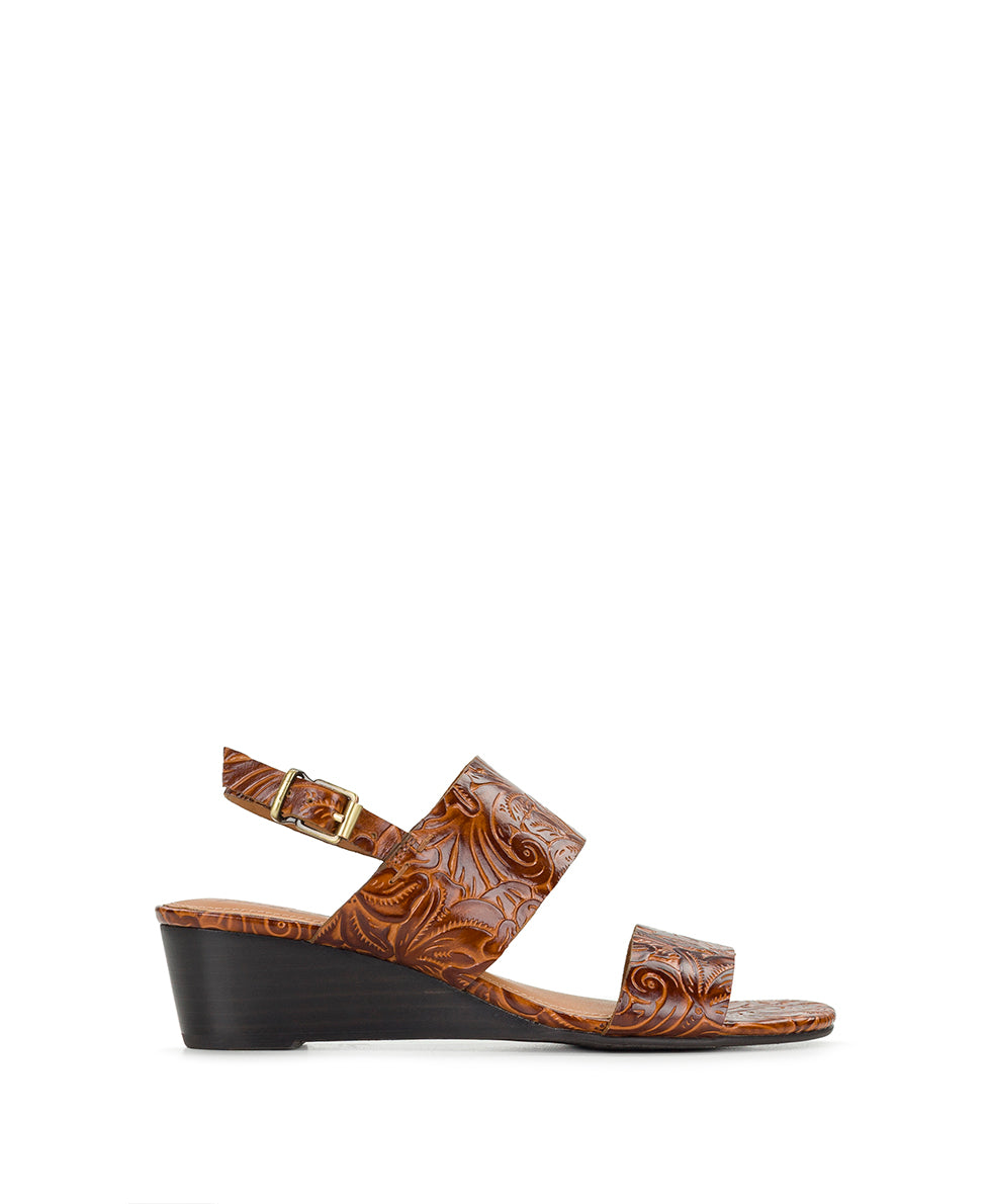 Female - Mirella Wedge - Tooled - by Patricia Nash - View 2 of 6