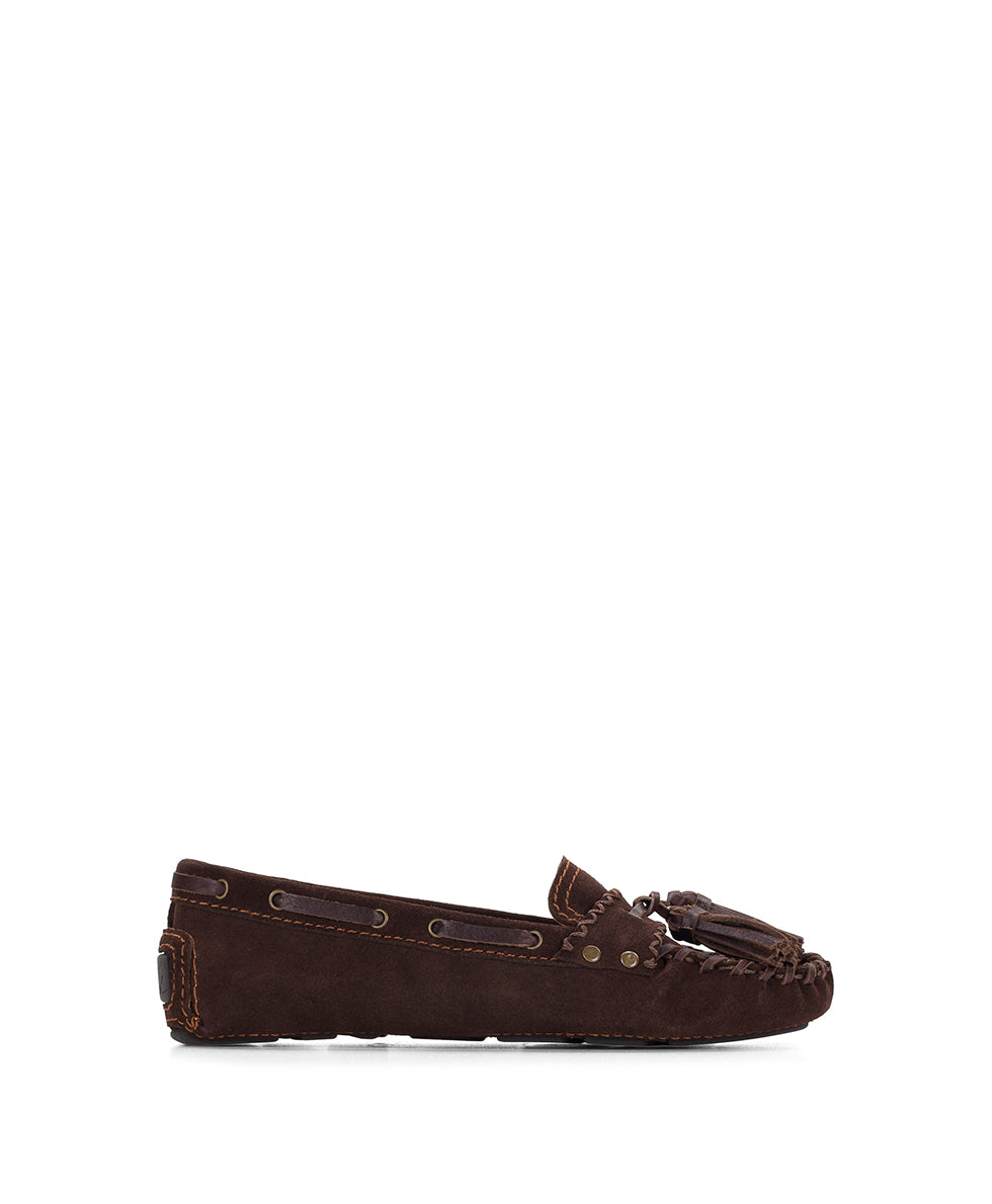 Female - Trevi Loafer | Chocolate - by Patricia Nash - View 2 of 6