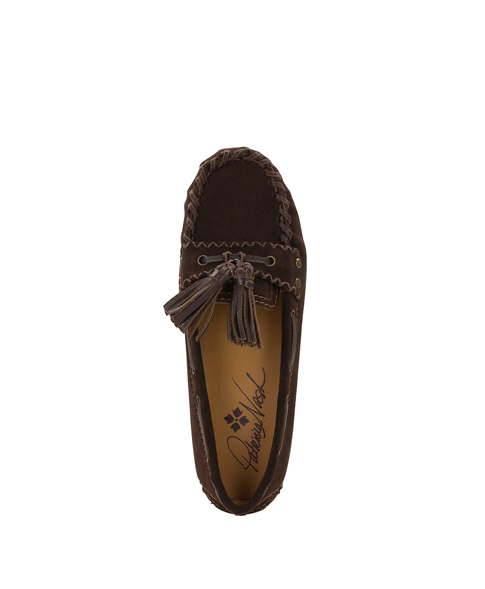 Female - Trevi Loafer | Chocolate - by Patricia Nash - View 5 of 6