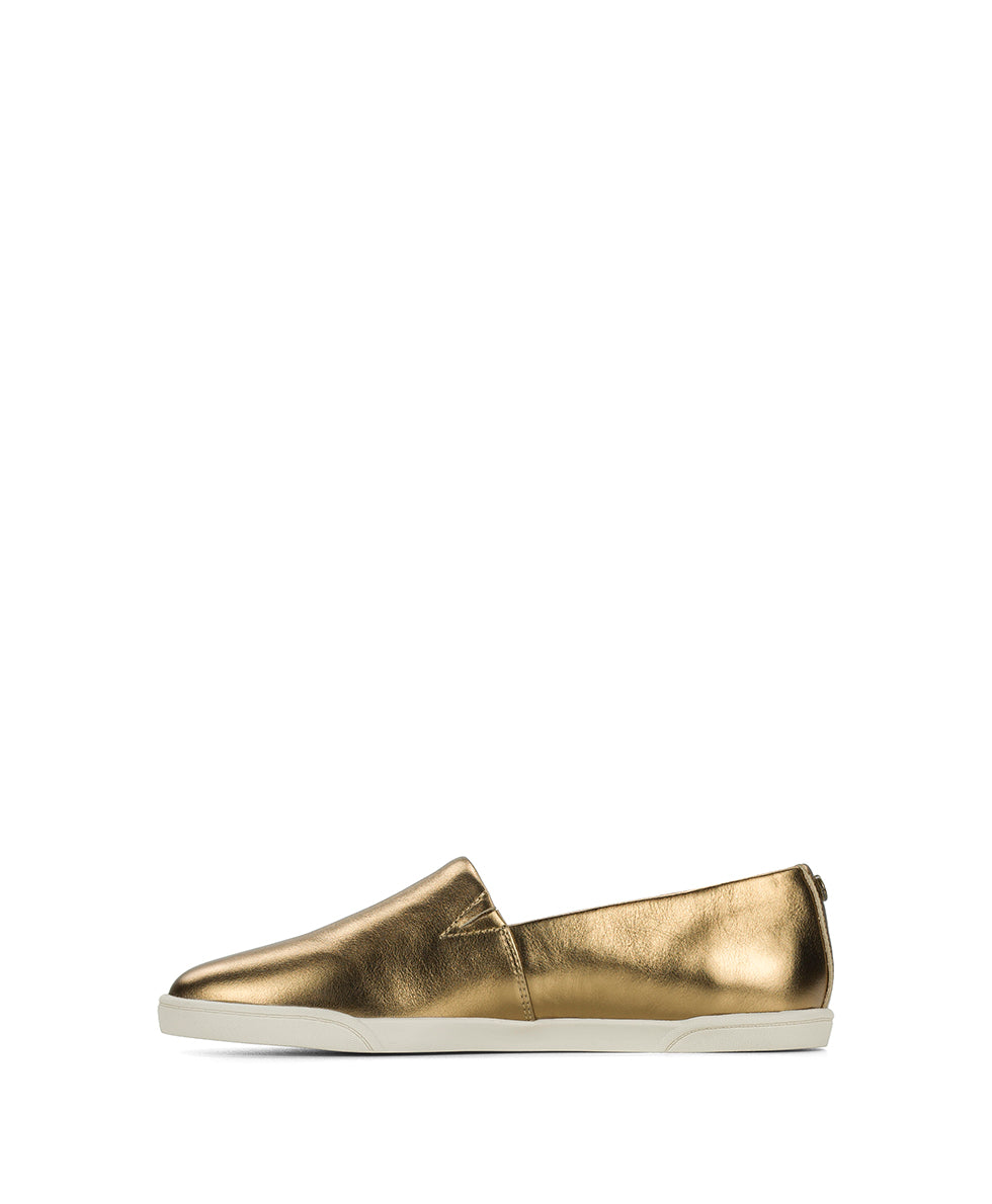 Female - Lola Sneaker | Antique Gold - by Patricia Nash - View 3 of 6