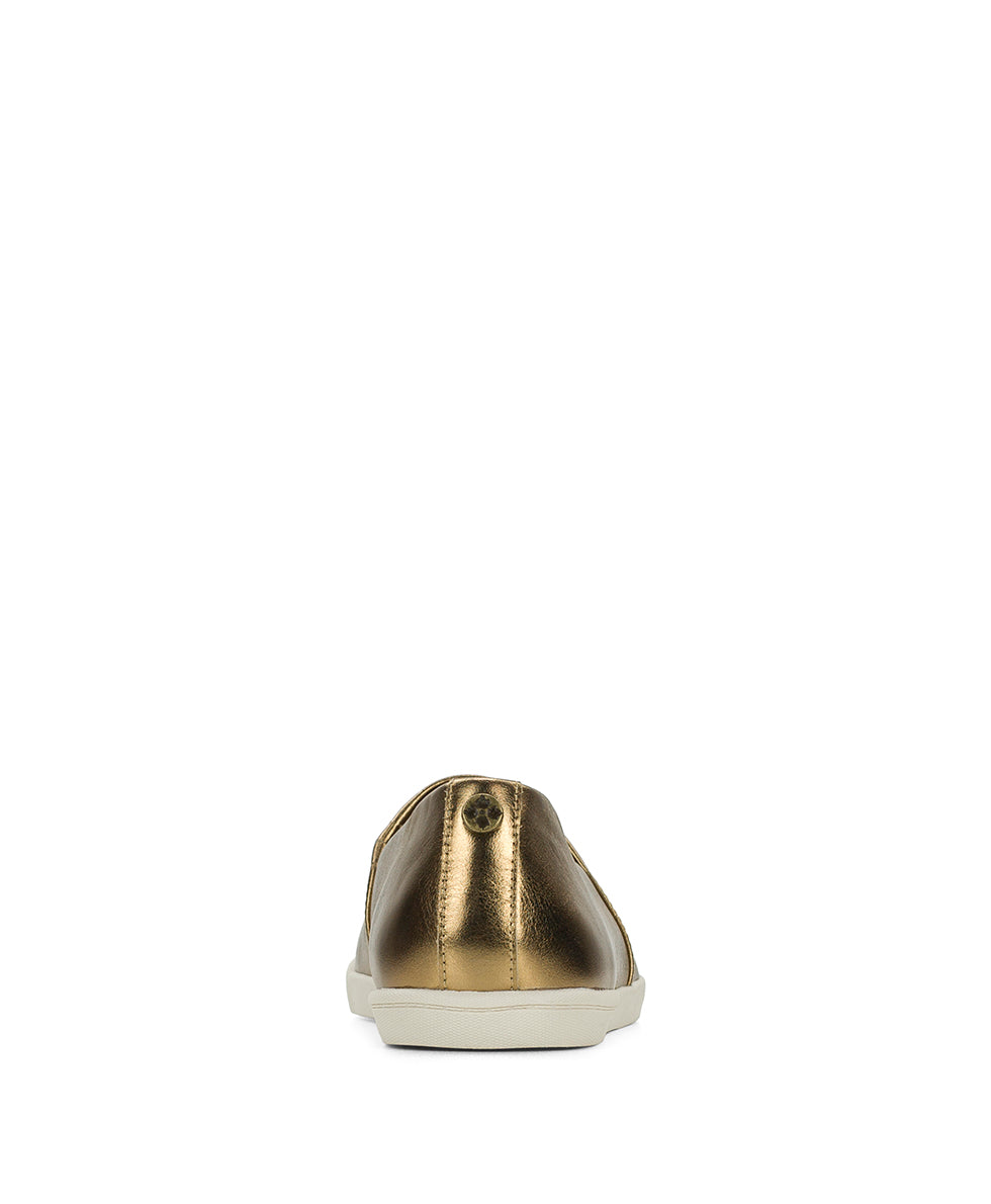 Female - Lola Sneaker | Antique Gold - by Patricia Nash - View 4 of 6
