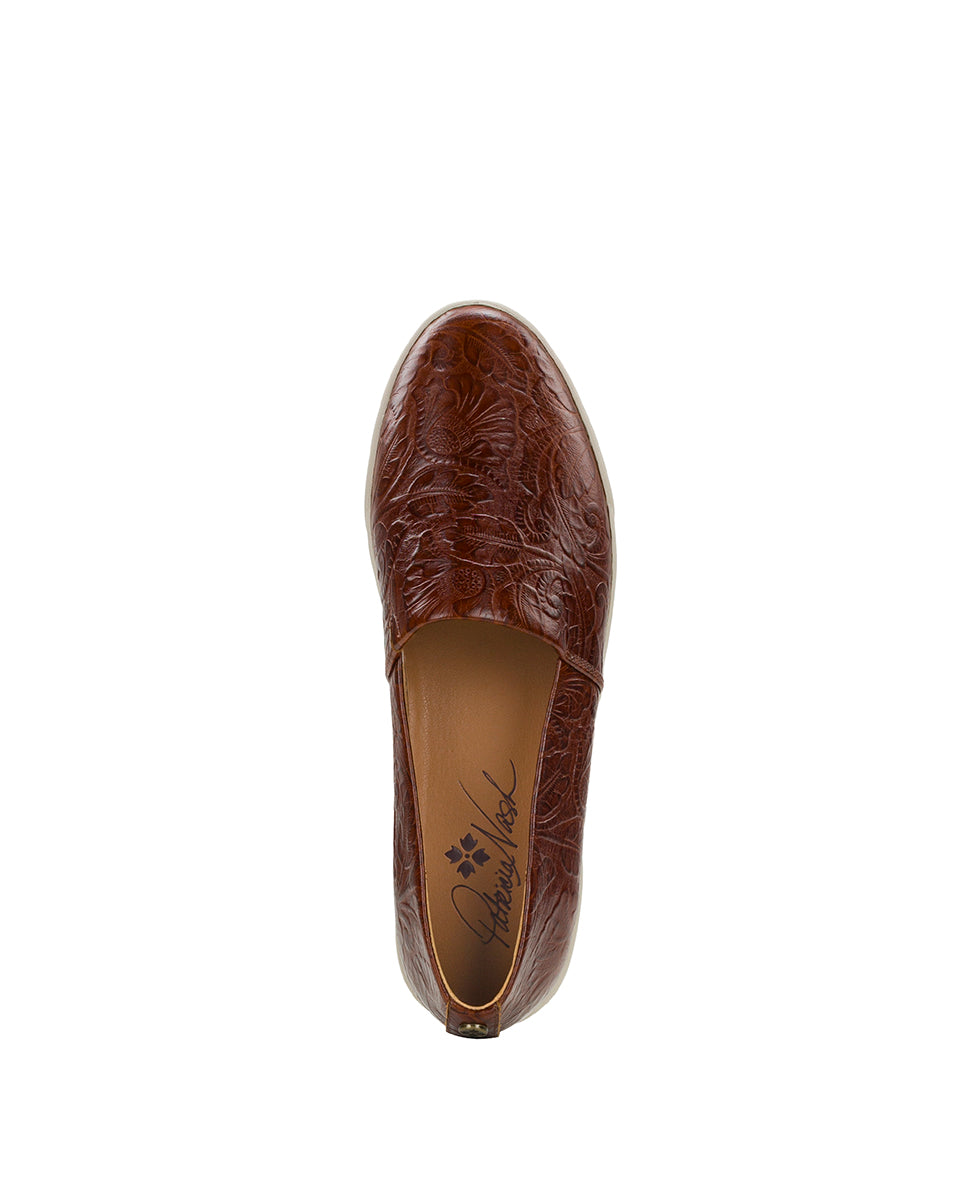 Female - Lola Sneaker | Cognac - by Patricia Nash - View 5 of 7