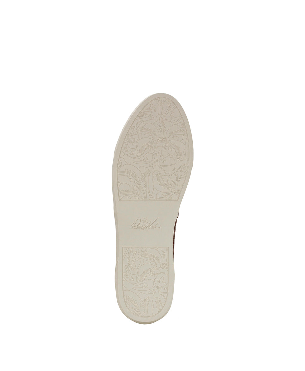 Female - Lola Sneaker | Tooled | Cognac - by Patricia Nash - View 6 of 6