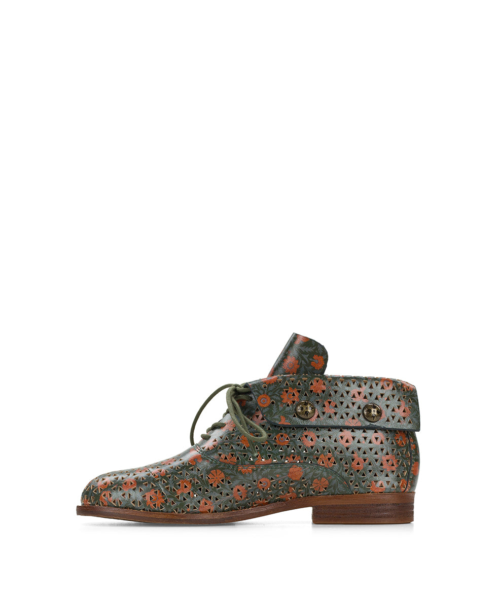 Female - Sabrina Bootie | Scandi Antique Olive - by Patricia Nash - View 3 of 6
