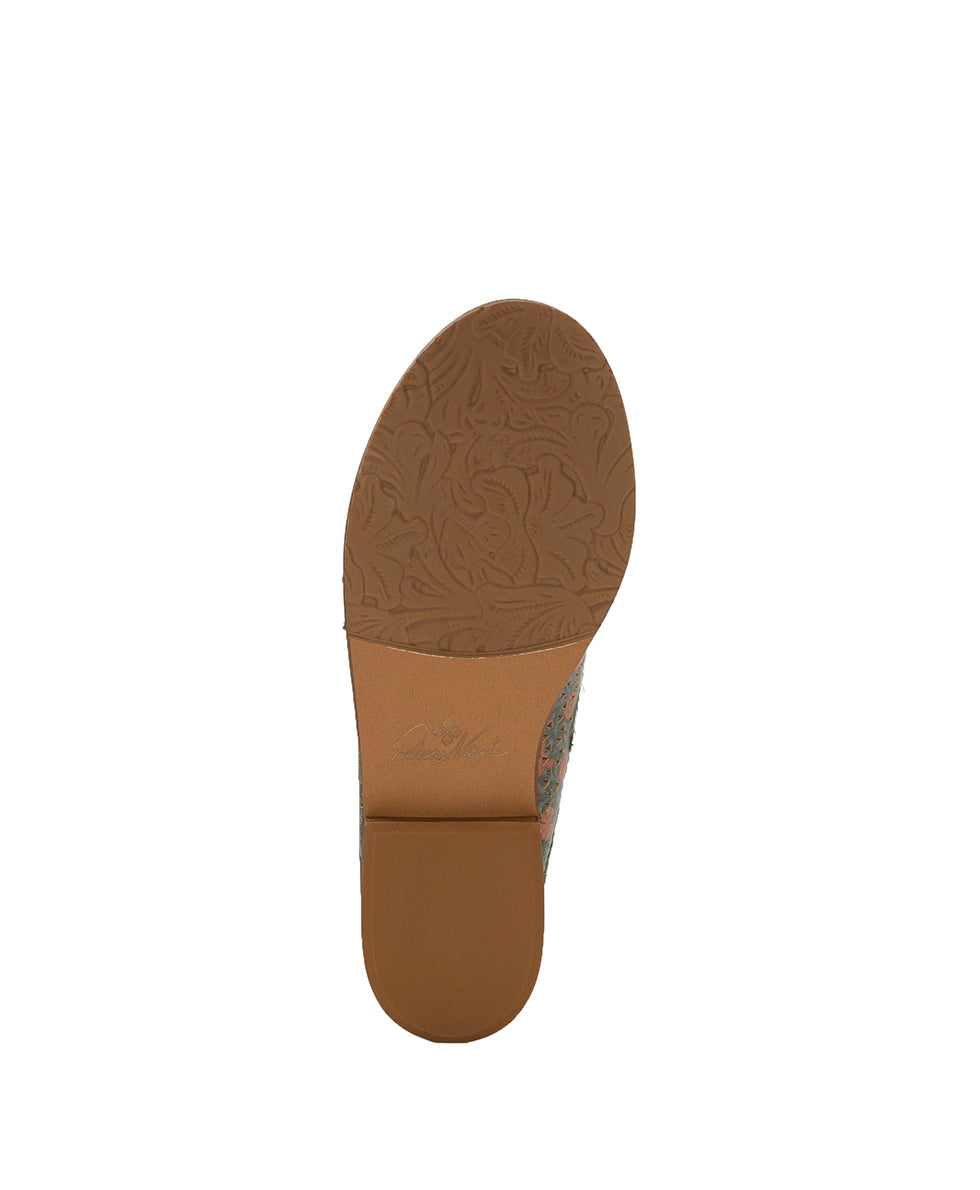 Female - Sabrina Bootie | Scandi Antique Olive - by Patricia Nash - View 6 of 6