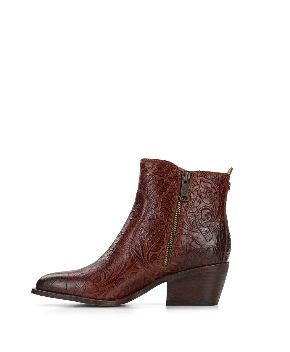 Female - Suzanna Bootie | Cognac - by Patricia Nash - View 3 of 6