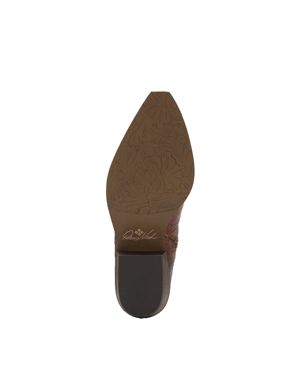 Female - Suzanna Bootie | Cognac - by Patricia Nash - View 6 of 6