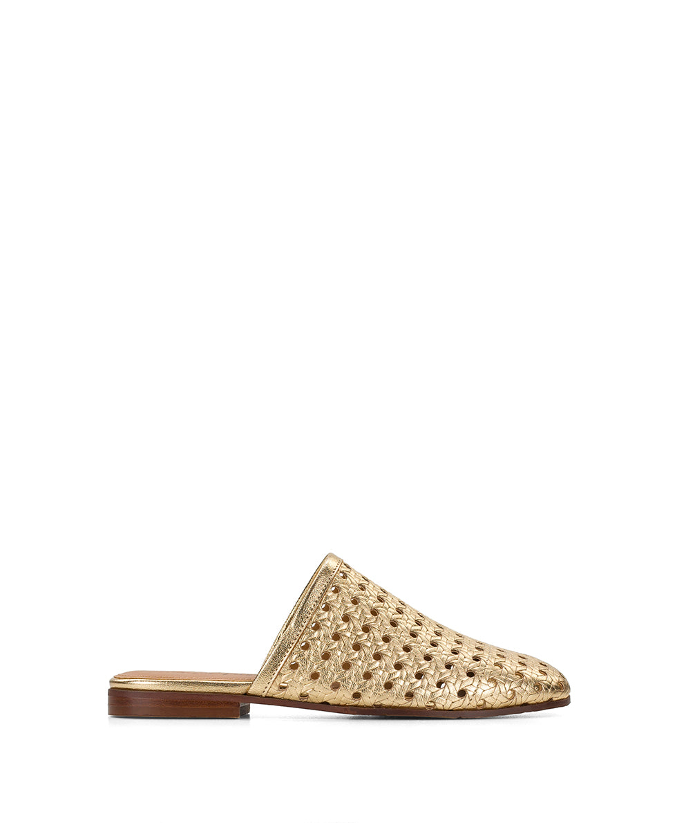 Female - Flavia Loafer | Antique Gold - by Patricia Nash - View 2 of 6