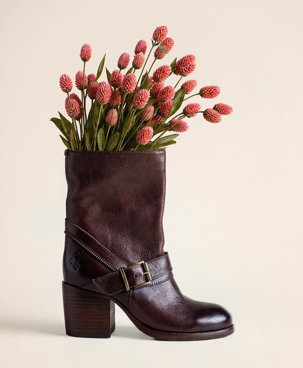 Female - Lombardy Boot | Wine - by Patricia Nash - View 8 of 10