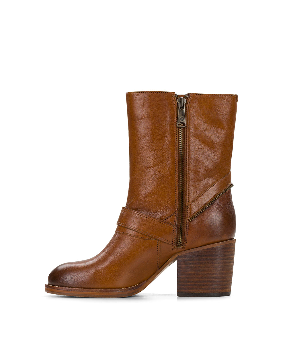 Female - Lombardy Boot | Tan - by Patricia Nash - View 3 of 6