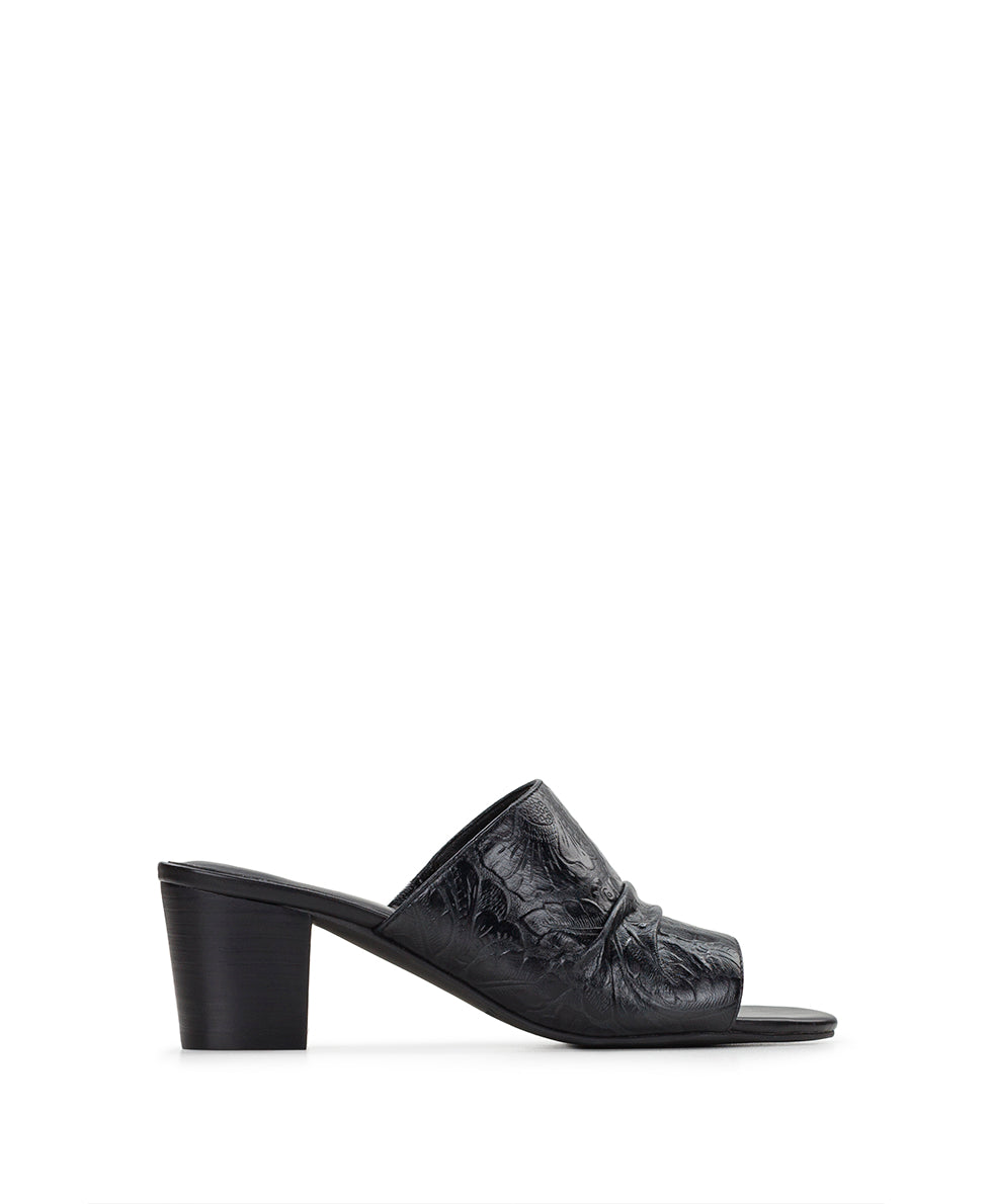 Female - Poema Sandal - Tooled - Black - by Patricia Nash - View 2 of 6