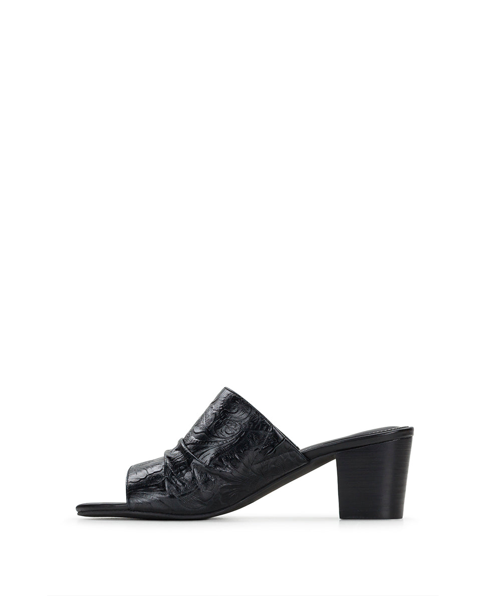Female - Poema Sandal - Tooled - Black - by Patricia Nash - View 3 of 6
