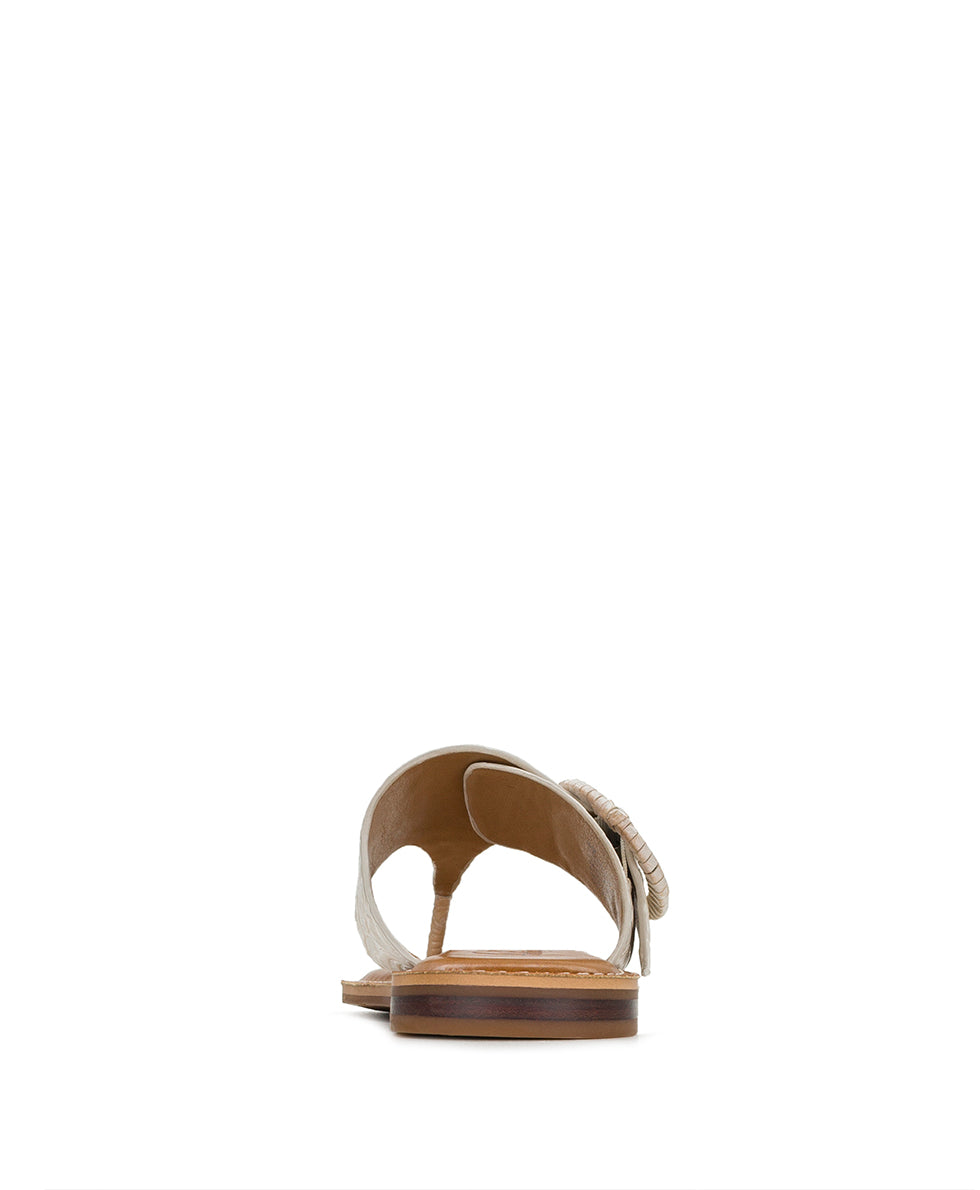 Female - Fulvia Sandal - Tooled - Chalk White - by Patricia Nash - View 4 of 6