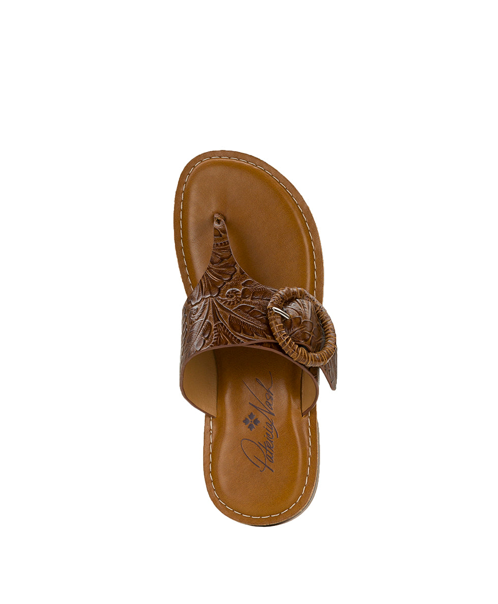 Female - Fulvia Sandal - Tooled - Florence - by Patricia Nash - View 5 of 6