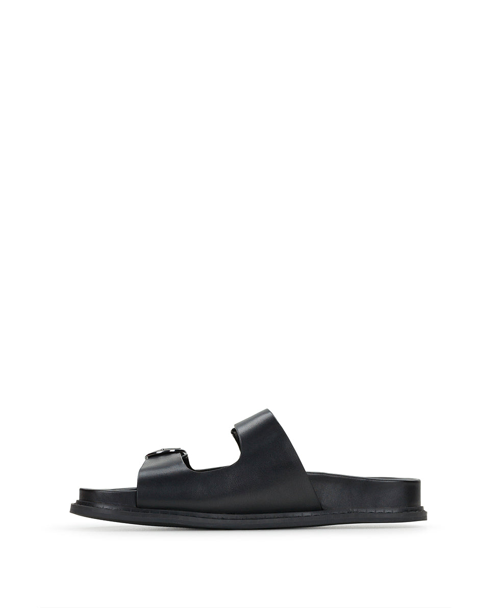 Female - Noa Flat Sandal - Black - by Patricia Nash - View 3 of 6