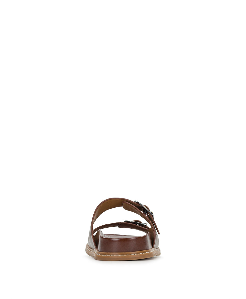 Female - Noa Flat Sandal - Cognac - by Patricia Nash - View 4 of 6