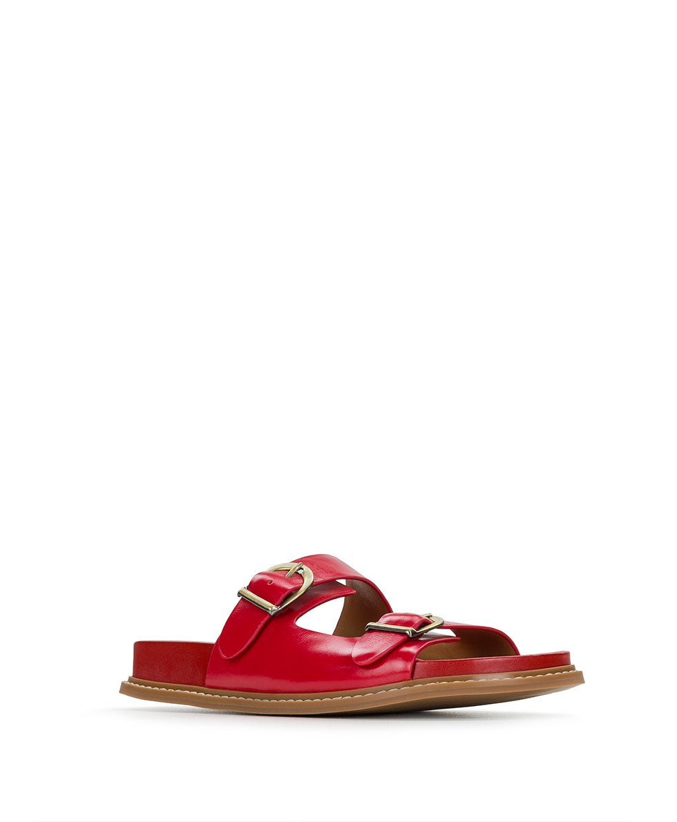 Female - Noa Flat Sandal - Strawberry - by Patricia Nash - View 1 of 6