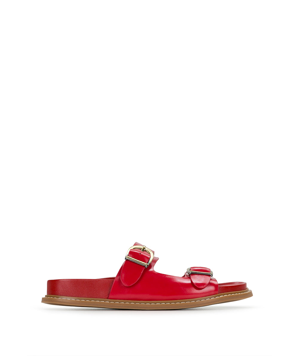 Female - Noa Flat Sandal - Strawberry - by Patricia Nash - View 2 of 6