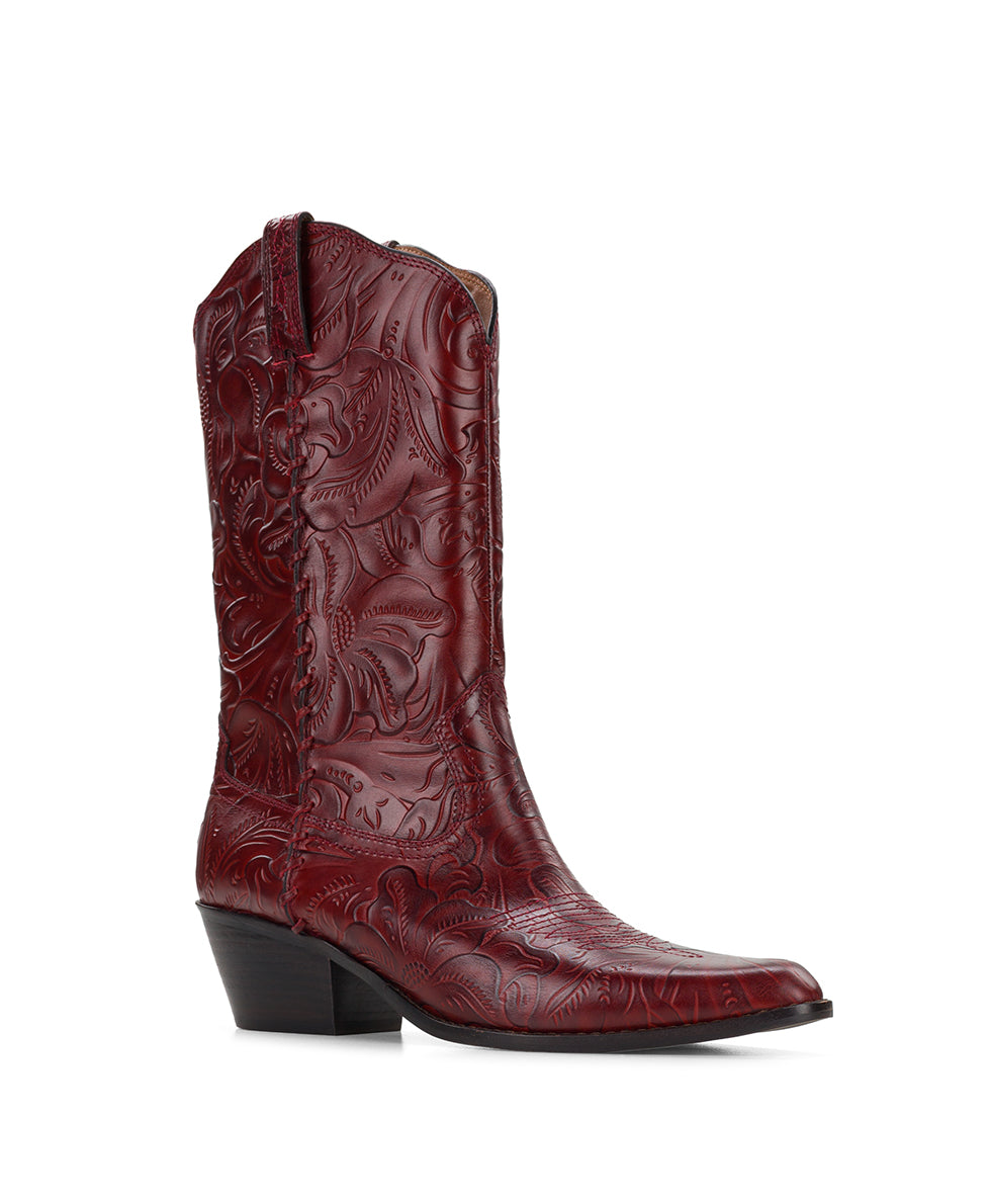 Female - Bergamo Boot | Red - by Patricia Nash - View 1 of 6