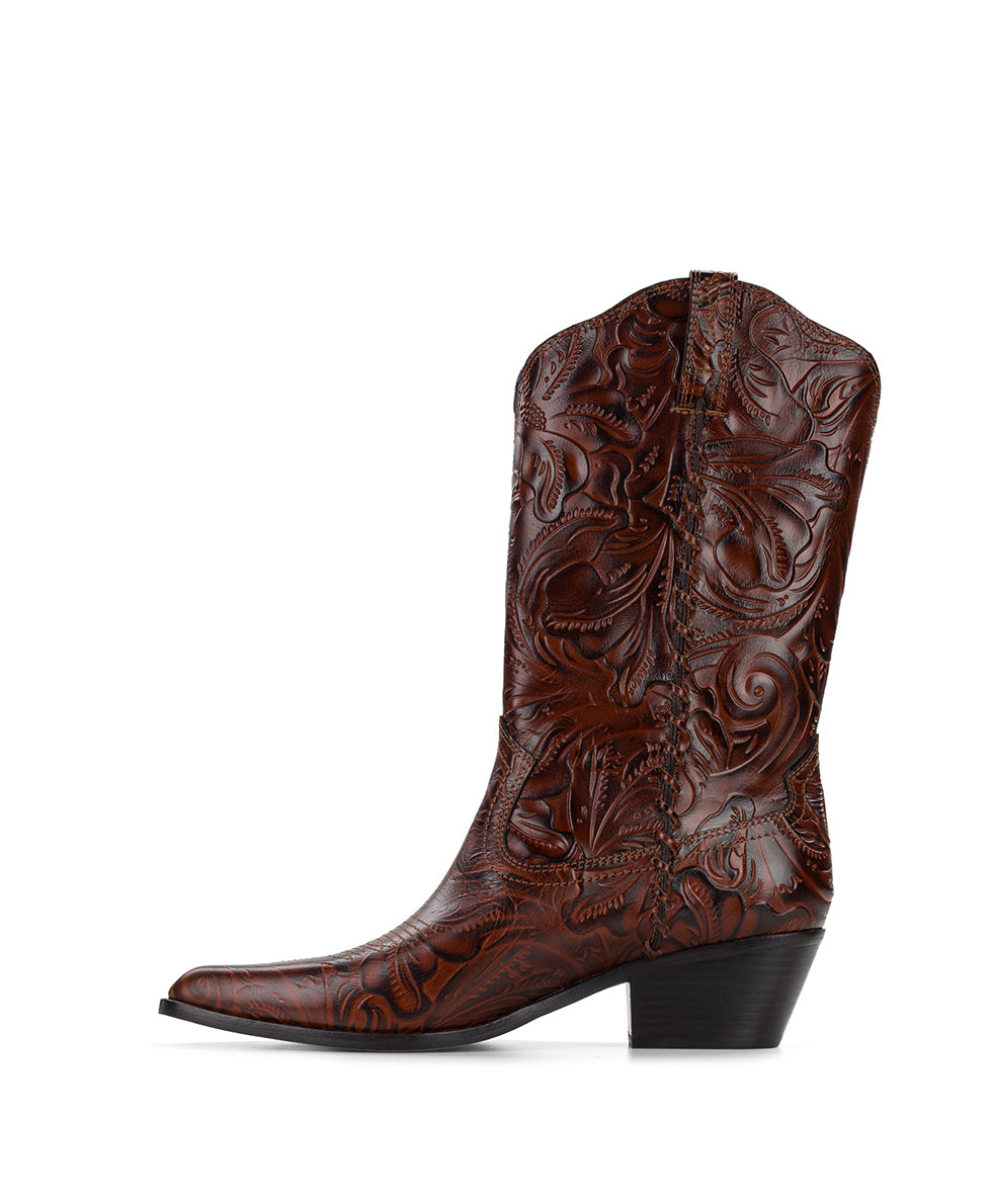 Female - Bergamo Boot | Tobacco - by Patricia Nash - View 3 of 6