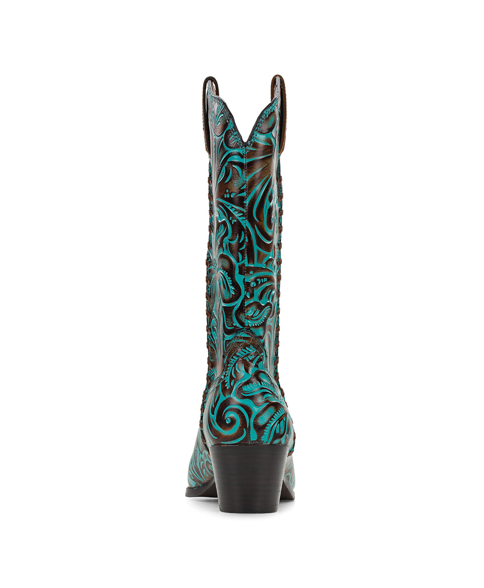 Female - Bergamo Boot | Turquoise - by Patricia Nash - View 4 of 6