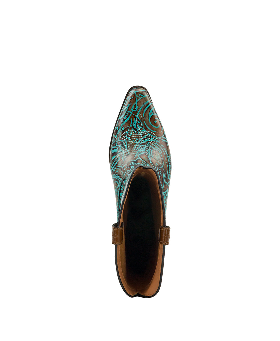 Female - Bergamo Boot | Turquoise - by Patricia Nash - View 5 of 6