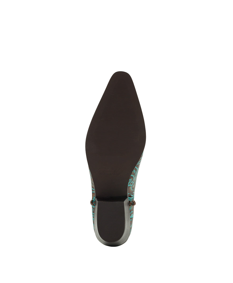 Female - Bergamo Boot | Turquoise - by Patricia Nash - View 6 of 6