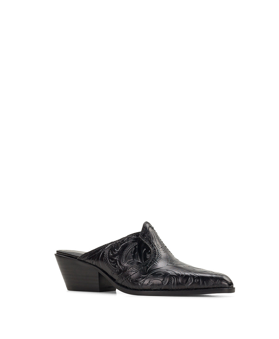 Female - Batista Mule | Black - by Patricia Nash - View 1 of 6