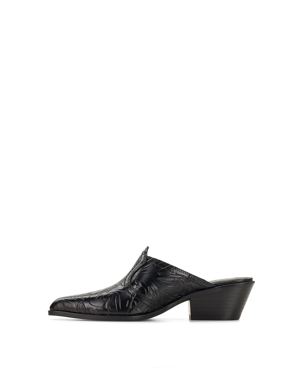 Female - Batista Mule | Black - by Patricia Nash - View 3 of 6