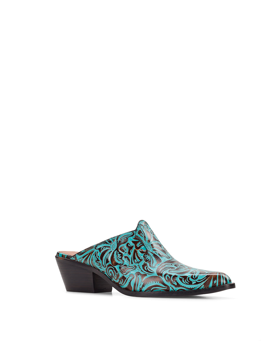 Female - Batista Mule | Turquoise - by Patricia Nash - View 1 of 6