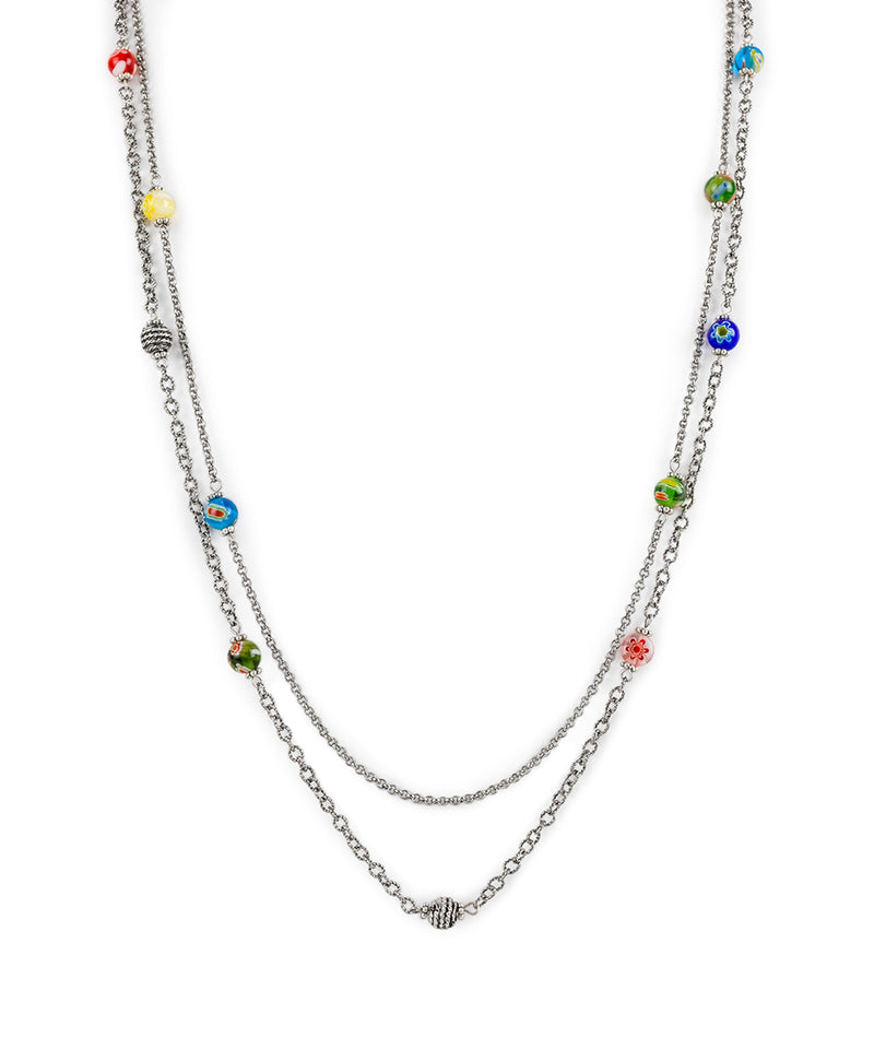 Double Station Necklace - New World Bead