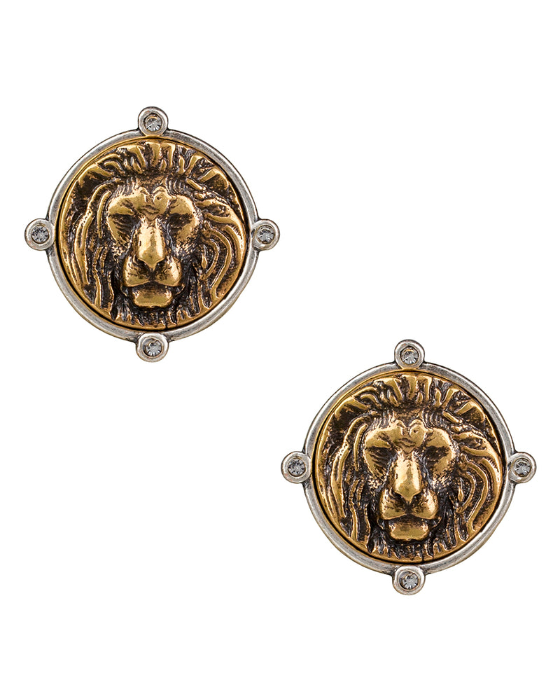 Lionhead Stud Earrings  - Lionheart