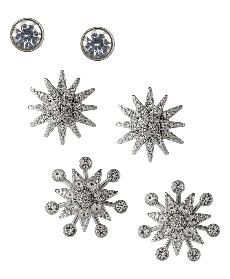Stud Star Set Earrings - Starry Night – Patricia Nash