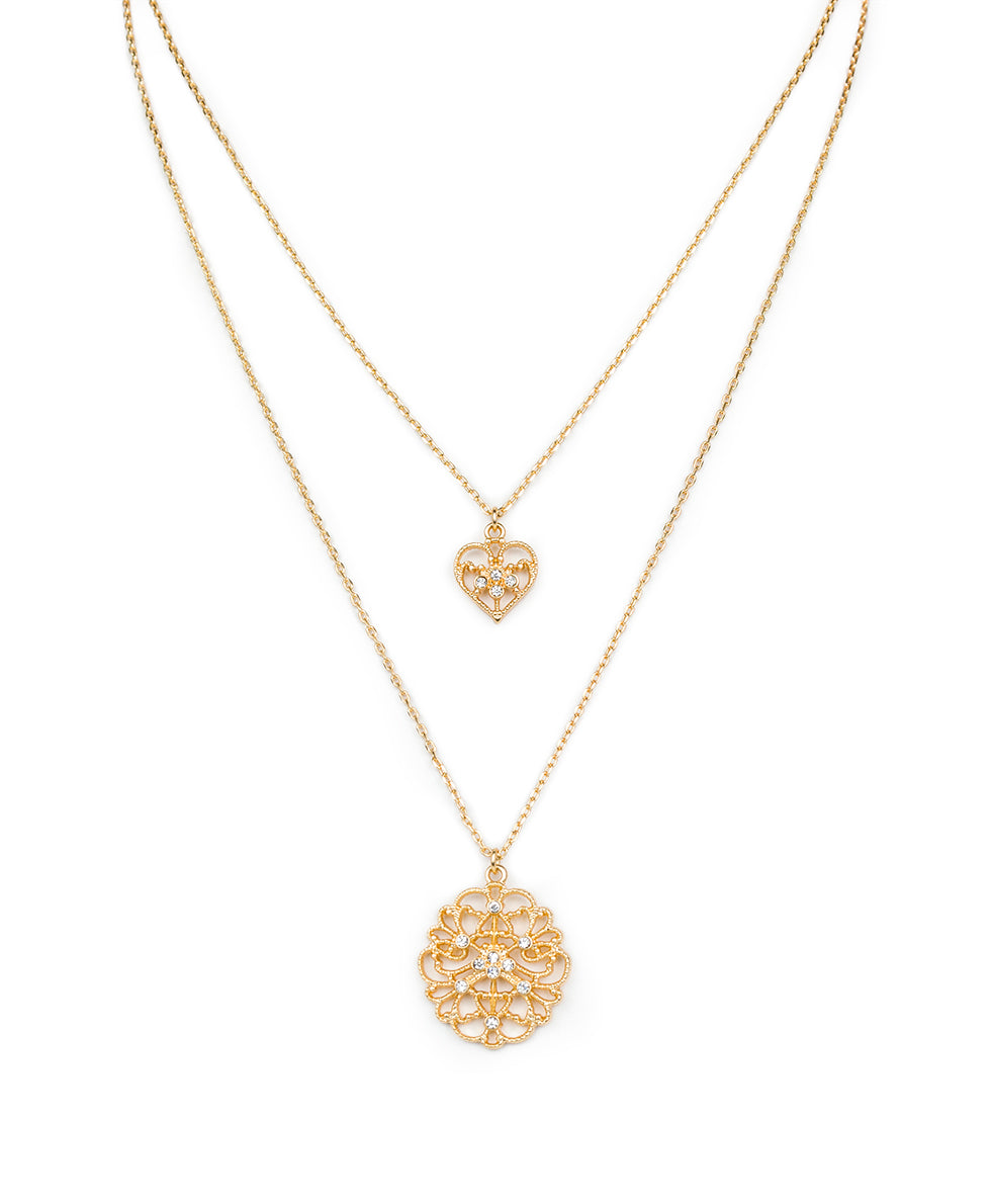 Double Charm Necklace | Anthropologie Singapore - Women's Clothing,  Accessories & Home