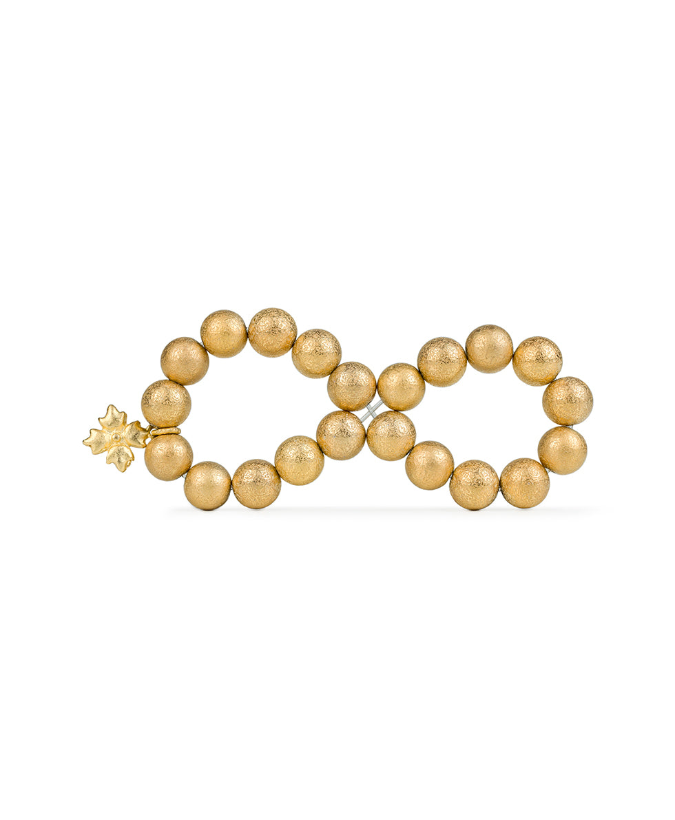 Female - Textured Bead Bracelet - Not So Basics - egyptian gold - by Patricia Nash - View 2 of 4