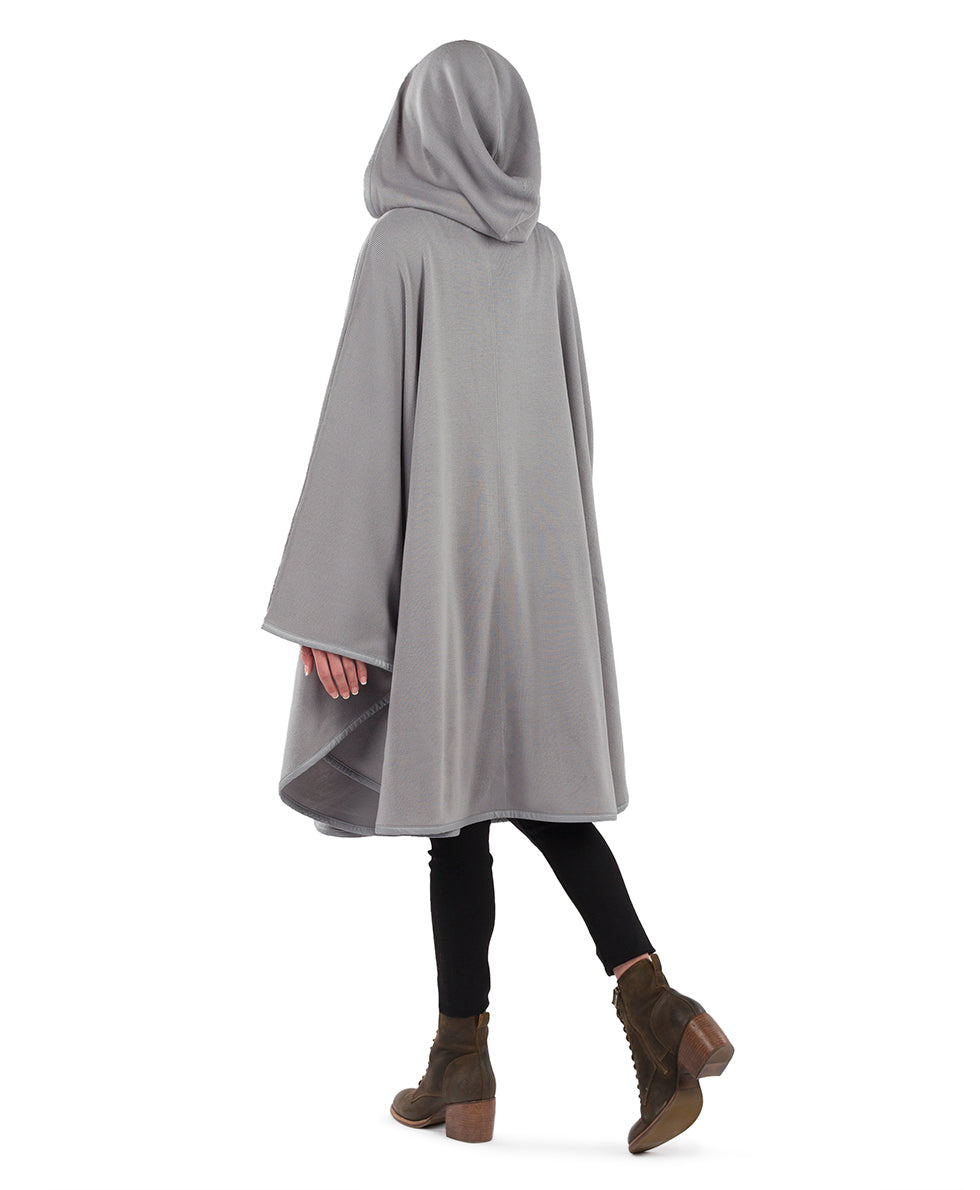 Hooded Cape with Clasp - Vintage - black - by Patricia Nash - View 49 of 62