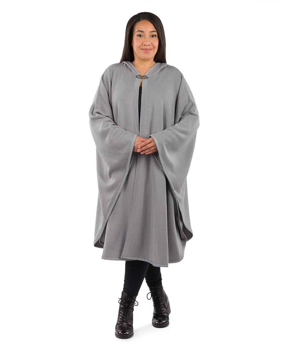 Hooded Cape with Clasp - Vintage - black - by Patricia Nash - View 52 of 62