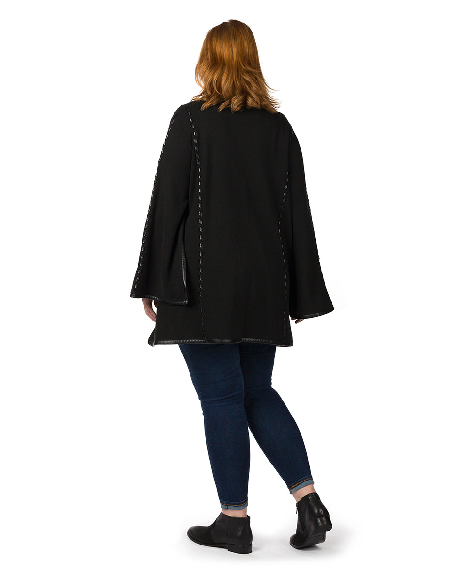 Sleeved Cape - Vintage - by Patricia Nash - View 5 of 8