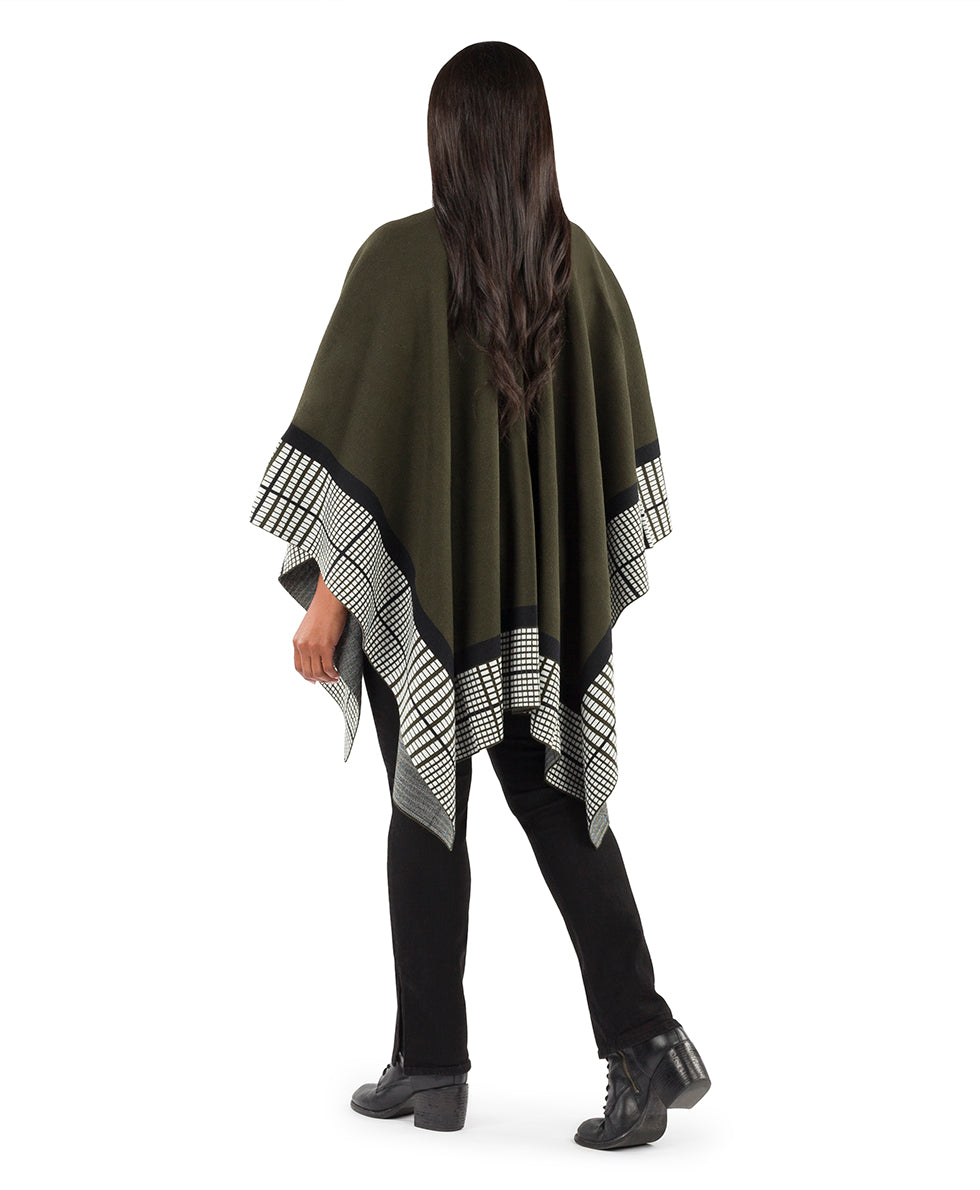 Crisscross Cape - Classics - ruby red - by Patricia Nash - View 11 of 14