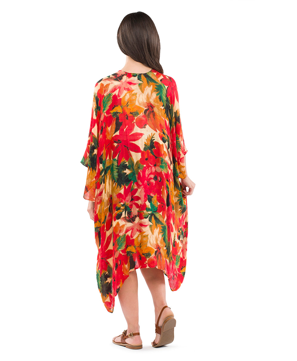 Short Ruana Cover‑Up - spring multi - by Patricia Nash - View 4 of 6