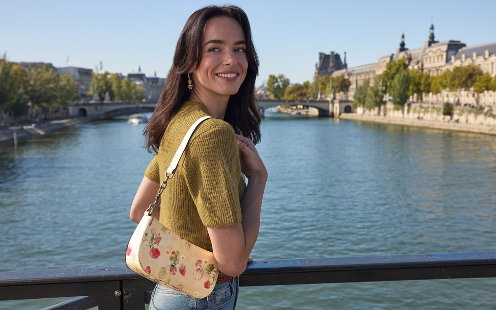 Nazaire Top Zip Crossbody Bag - Heritage – Patricia Nash