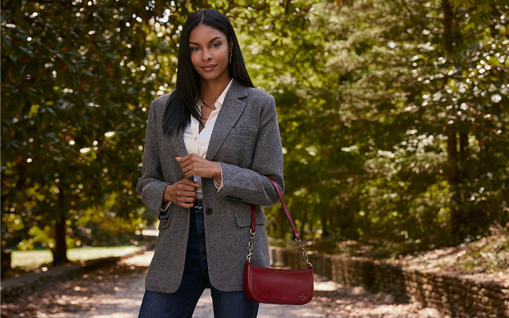 Hooded Cape with Faux Fur - Vintage – Patricia Nash