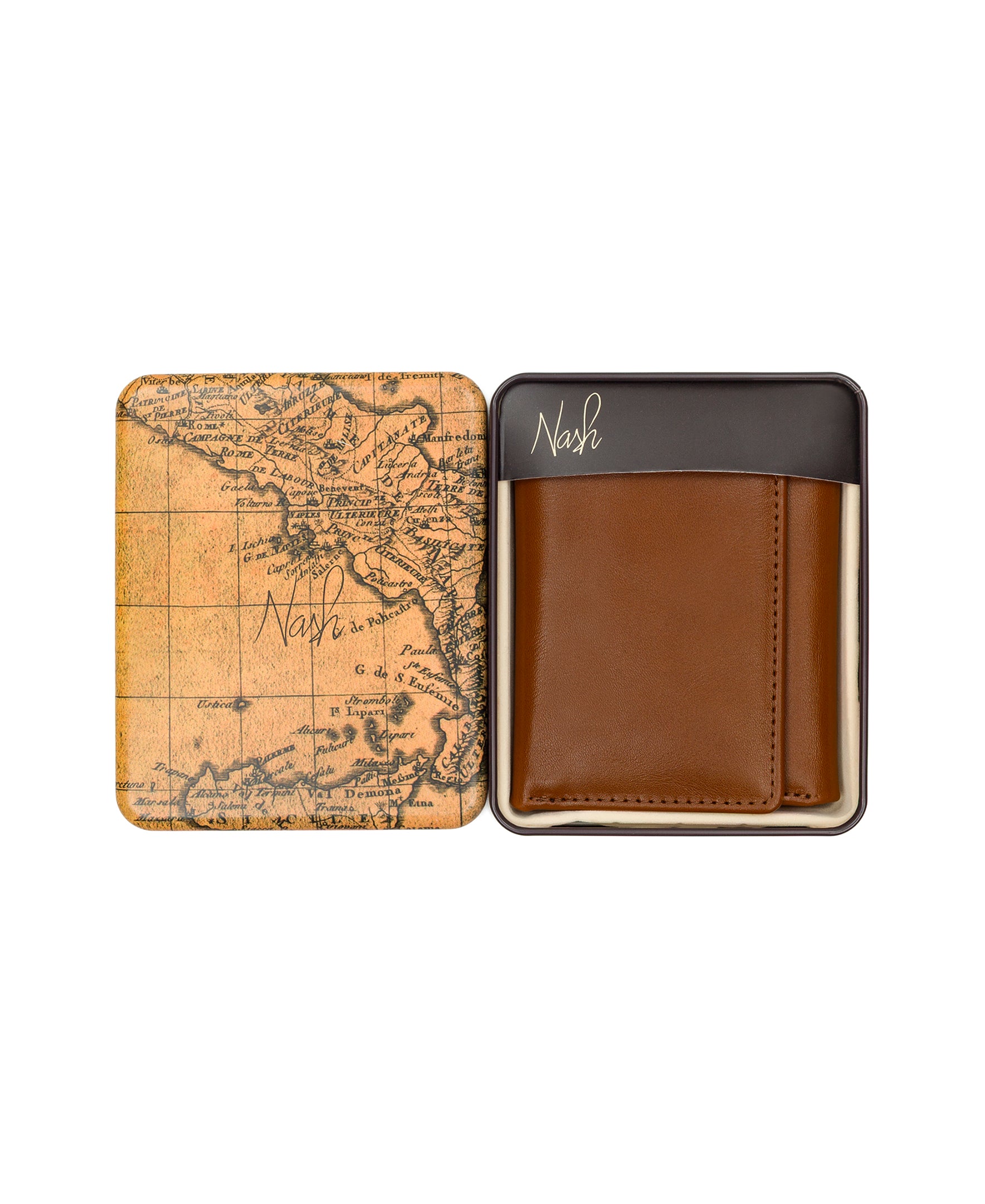 Male - Trifold ID Wallet - Heritage - black - by Patricia Nash - View 8 of 10