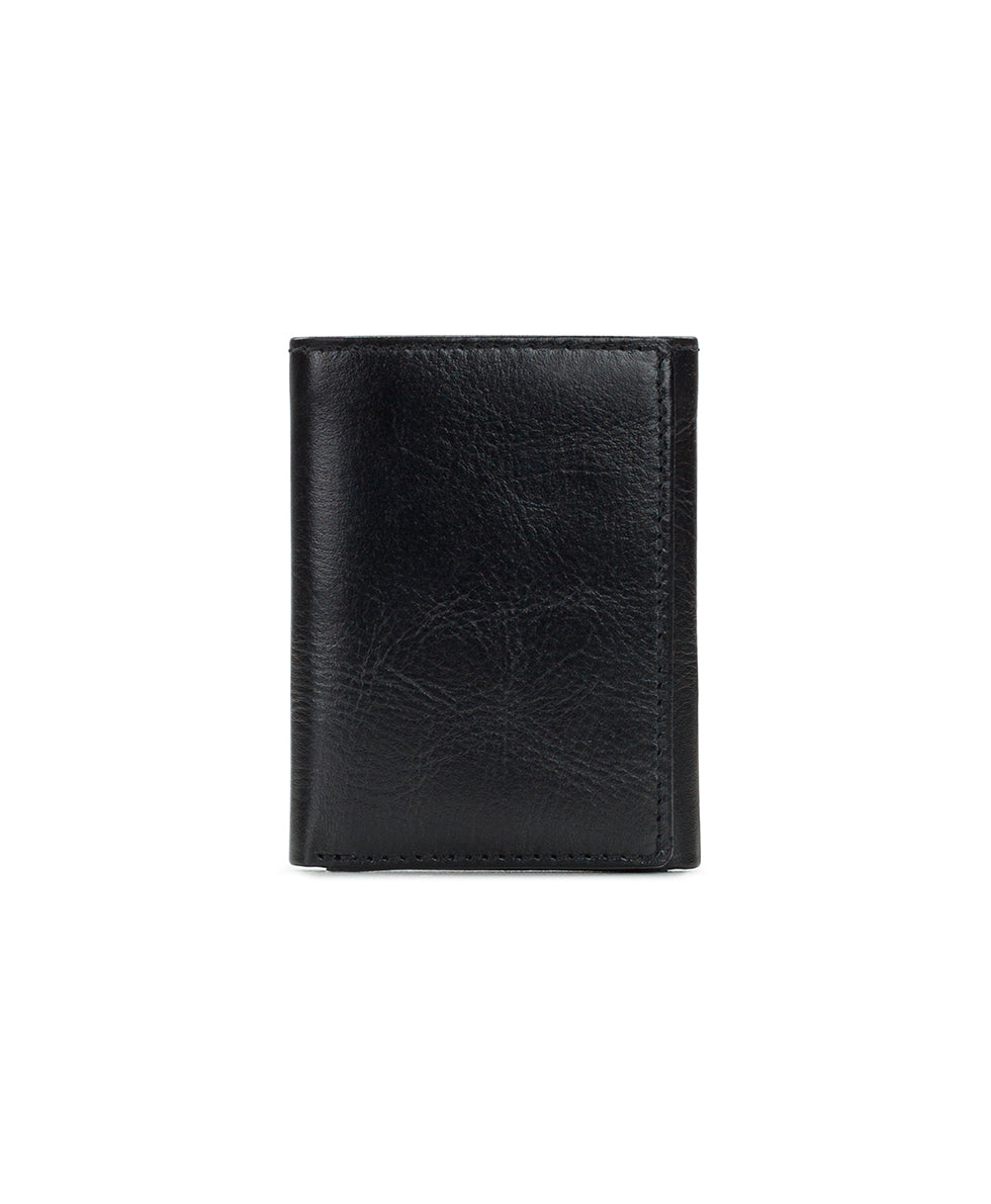 Male - Trifold ID Wallet - Heritage - black - by Patricia Nash - View 1 of 10