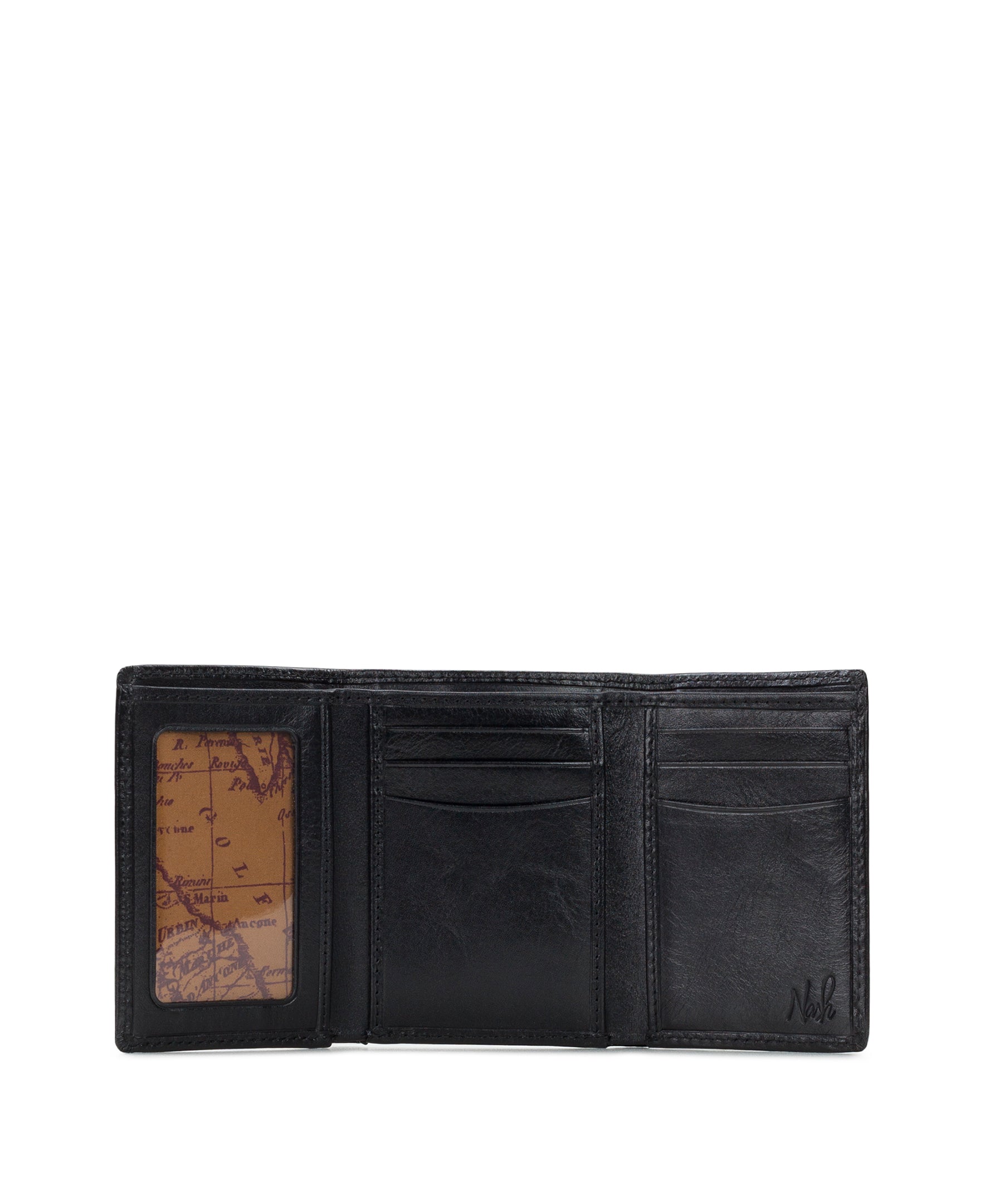 Male - Trifold ID Wallet - Heritage - black - by Patricia Nash - View 2 of 10