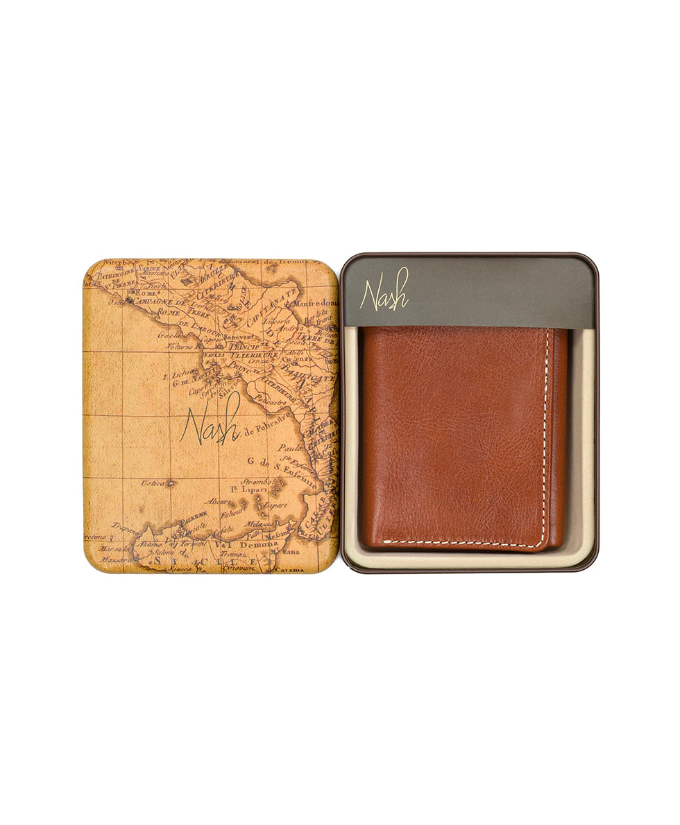 Male - Trifold ID Wallet - Heritage - black - by Patricia Nash - View 8 of 10