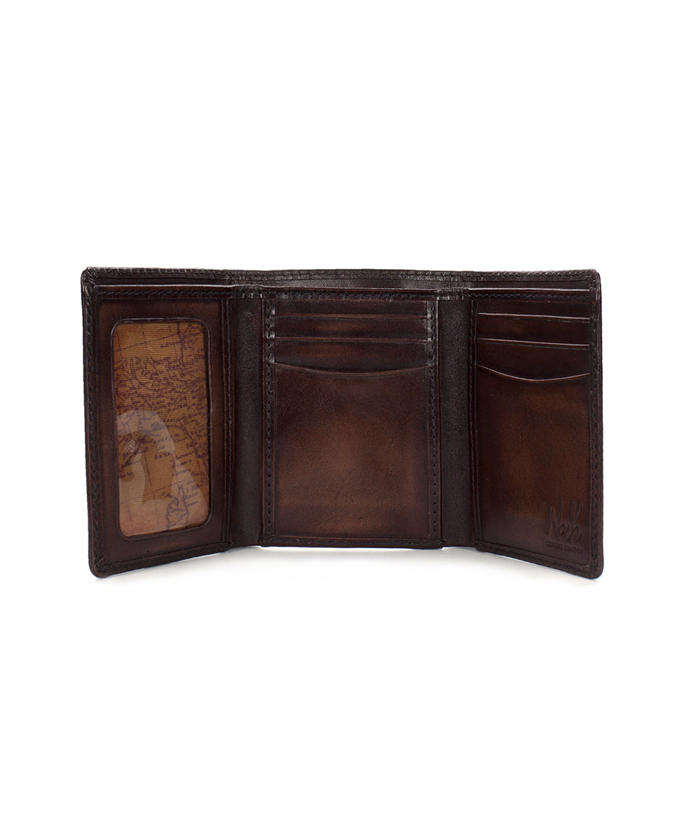 Trifold ID Wallet - Venezia - signature map - by Patricia Nash - View 2 of 4